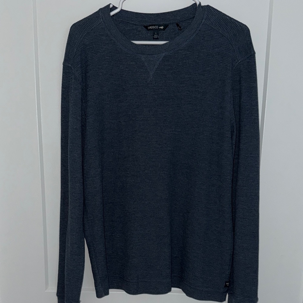 Toad&Co Men's Long Sleeve Tee - Dark Blue